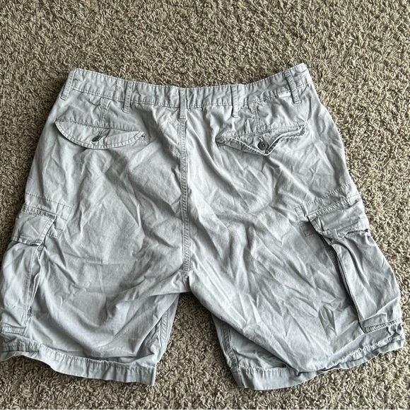 Levi's Strauss & Co. Men's 36 Carrier Cargo 8" Shorts Light Gray Cotton Pockets - Picture 8 of 8